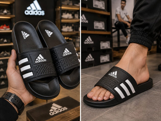 Adidas Style Comfort Slides for Men – Premium Lightweight Soft Sole Slippers | Article 125