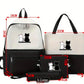 Cute Cat 5-in-1 School Bag Set for Girls