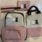Cute Cat 5-in-1 School Bag Set for Girls