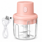 Portable USB Electric Food Chopper – Garlic, Onion Grinder