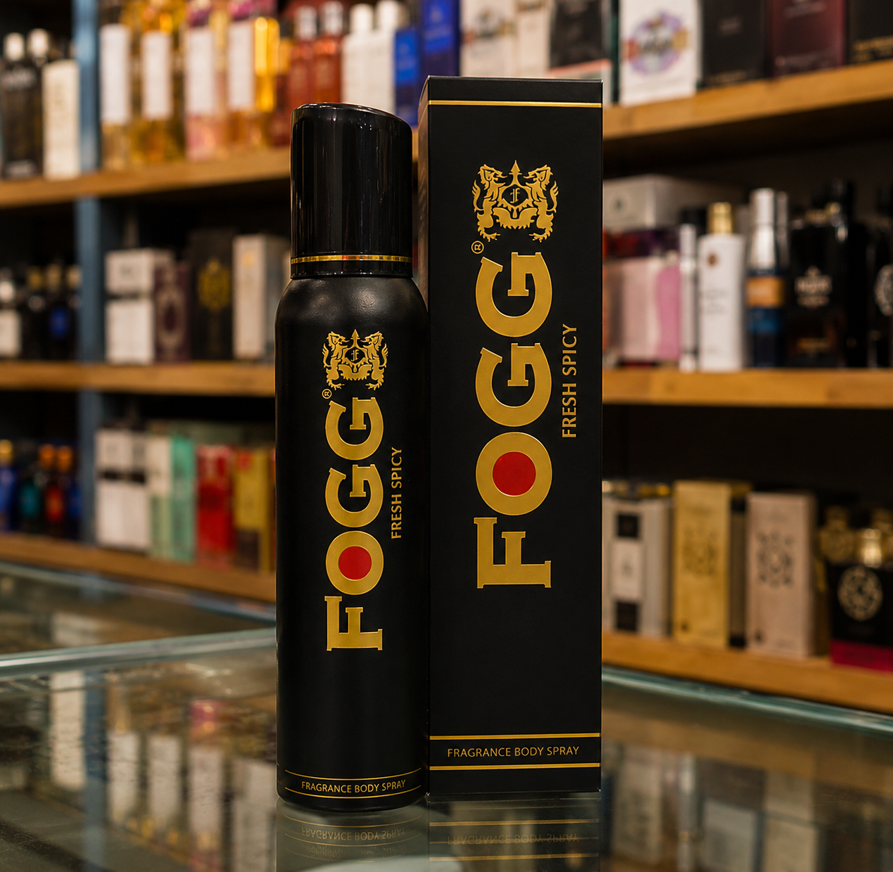FOGG Fresh Spicy Body Spray For Men 100ml - Long Lasting Daily Wear Fragrance
