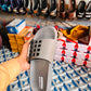Hyper Burst Comfort Slides – Premium Lightweight Slippers | Grey & Black